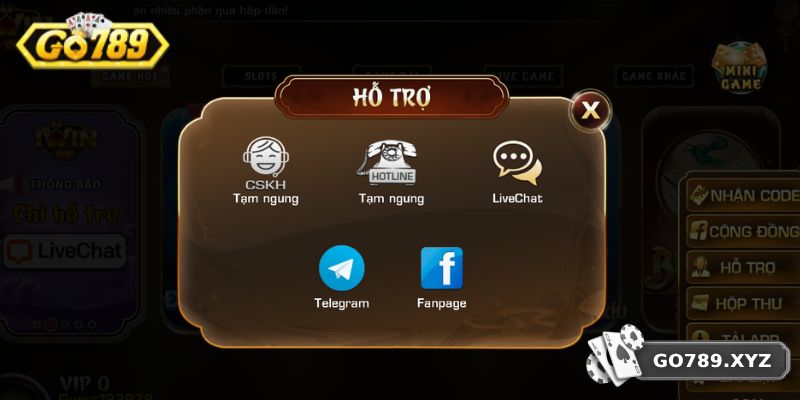Liên hệ hỗ trợ quên tên tài khoản 24/7 